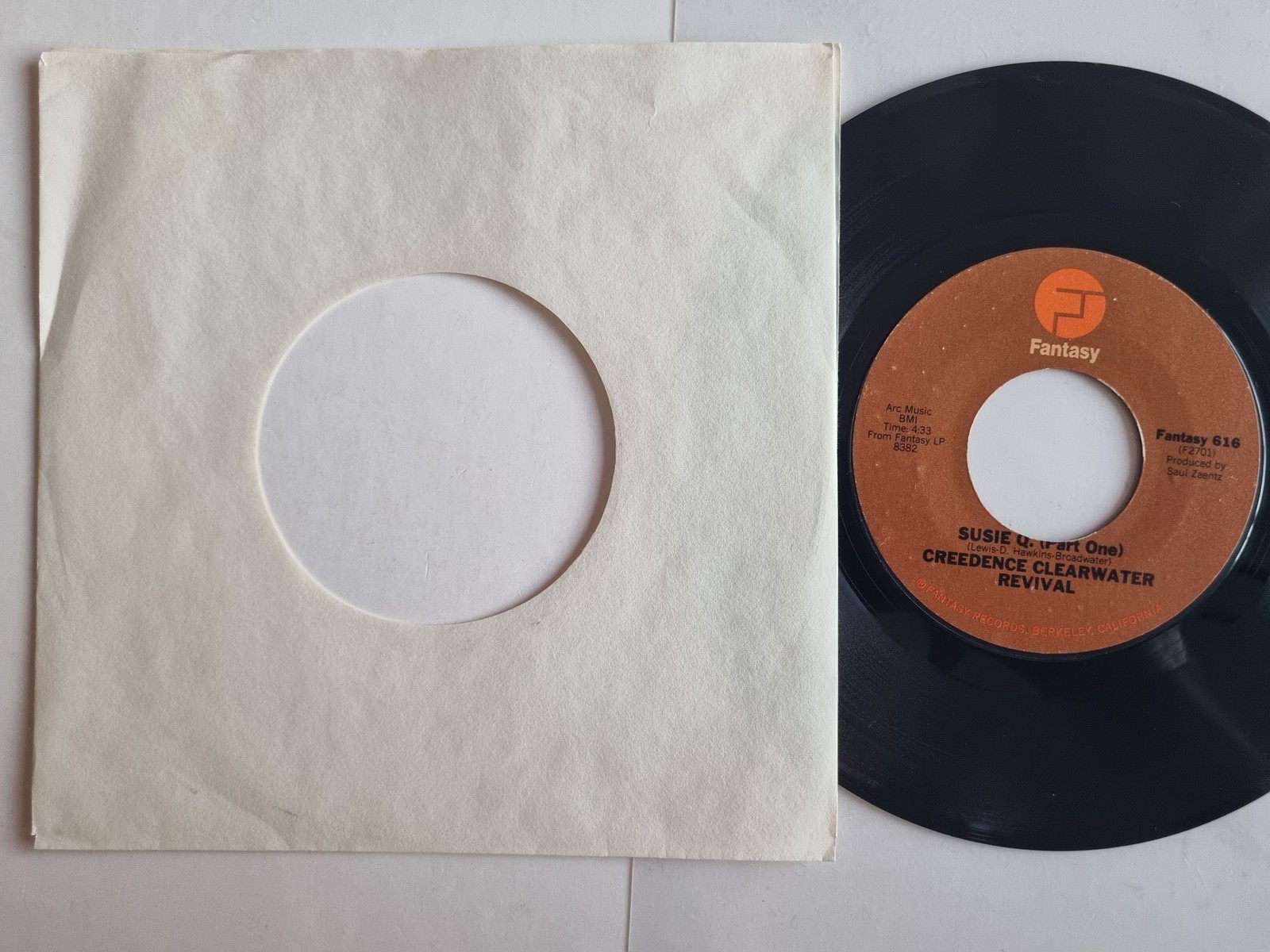 Creedence Clearwater Revival - Susie Q./ Suzie Q. 7'' Vinyl US