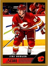 2013-14 Score #66 Jiri Hudler Gold