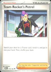Team Rocket's Petrel 176/182 Destined Rivals