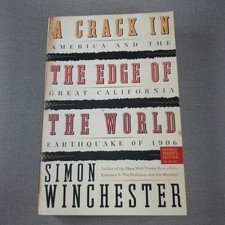 A Crack in the Edge of the World by Simon Winchester 2005 Trade Paperback ARC