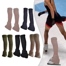 2x Figure Skating Leg Warmers Protectors Fashion Warm Lightweight Clothing