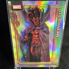 2026 Topps Chrome Marvel Comics Refractor #77 Mephisto