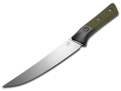 Microtech Knives 3100B-10OD OD Green G10 M390MK Stainless Boning Kitchen Knife