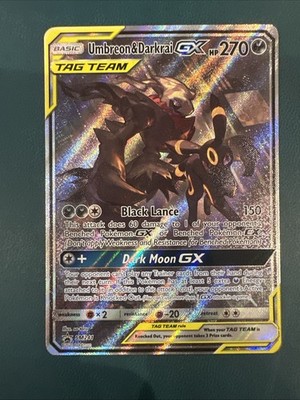 ほ*し様 Umbreon & Darkrai GX タッグチームカード Umbreon & Darkrai GX - SM - Unified Minds - Pokemon - TCGplayer.com