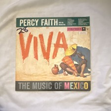 Percy Faith Viva Music of Mexico LP Record Album Vinyl Percy Faith Viva Music of Mexico LP Record Album Vinyl