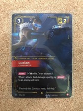 Lucian Gunslinger Alternate Art Riftbound Spiritforged SFD-028a/221 NM English — live eBay listing