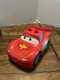 LEGO DUPLO 5828 Big Bentley Disney Pixar Cars 2 Set Lightning McQueen Mater Finn