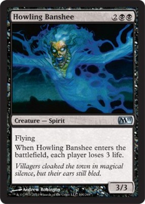 Howling Banshee - Magic 2011 (M11) #100/249 MTG Magic The Gathering