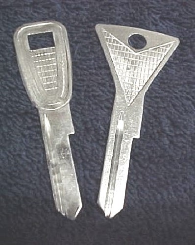 Edsel Key (2) NOS Lock Key Blanks Ford Edsel Logo 58 59 60 1958 1959 1960 | eBay