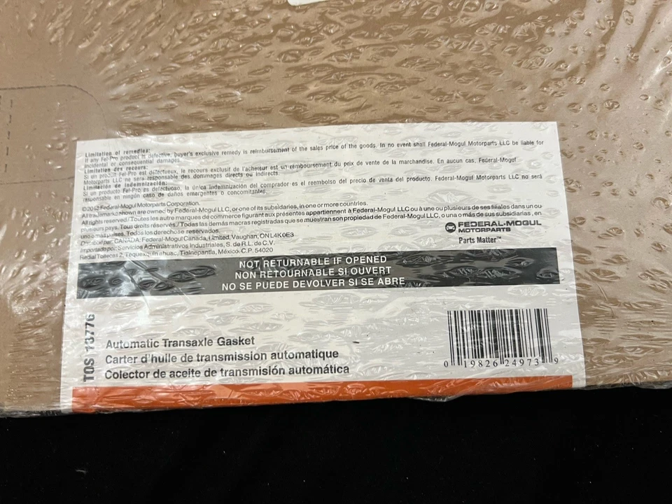 Junta de transmisión automática TOS 18776 Felpro para camioneta Chevy Express SaVana Foto 3 de 4