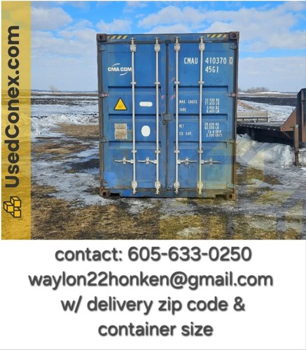 🚨 SHIPPING CONTAINERS 🚨 READ DESCRIPTION- ‼️PRICE DEPENDS ON SIZE & LOCATION‼️