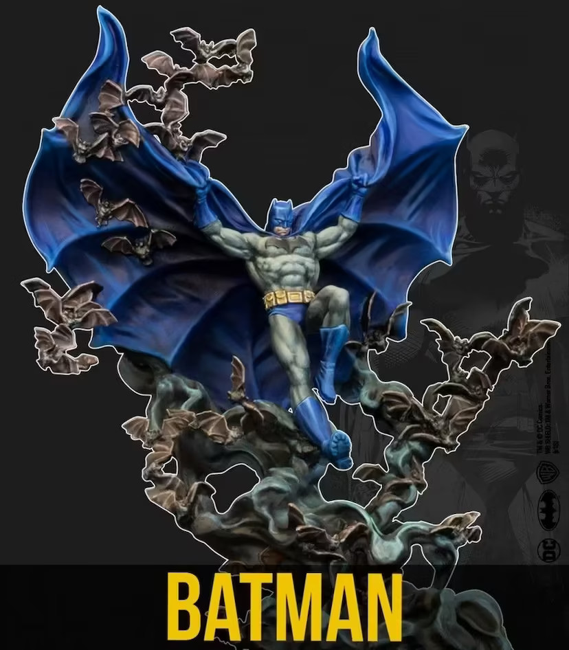Batman Miniature Game Batman Multiverse 80th Anniversary Miniature Knight Models