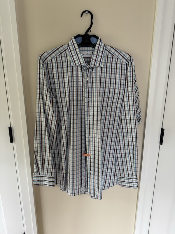 Robert Graham Dress Shirt Size Large (USED)