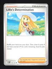 Lillie's Determination 119/132 Uncommon Mega Evolution Pokemon Near Mint