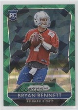 2015 Panini Prizm Rookies Green Crystal Prizm 27/75 Bryan Bennett #211 ke4