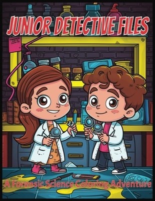 Junior Detective Files A Forensic Science Coloring Adve - Paperback NEW LUCAS DA