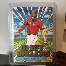 RONALD ACUNA JR. 2026 Topps Celebrations #8B-9 8 BIT BALLERS Insert - Braves