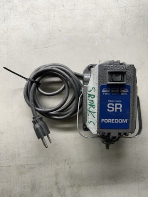 Foredom SR Series. Sparks When Running.
