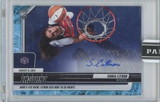 2025 Panini Instant WNBA Sonia Citron Wate Auto /10 RC #212 Mystics Rookie