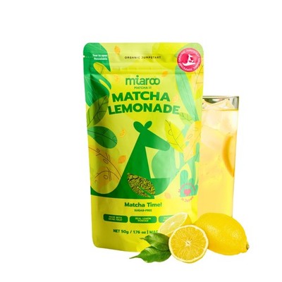 Lemonade Matcha 50g (25 Servings) | Sugar-Free Ceremonial Japanese Green Tea ...