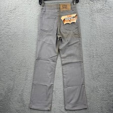 Levi's 416-1555 Brown Corduroy Pants 70s Bootcut USA Saddleman Size 12 24x26