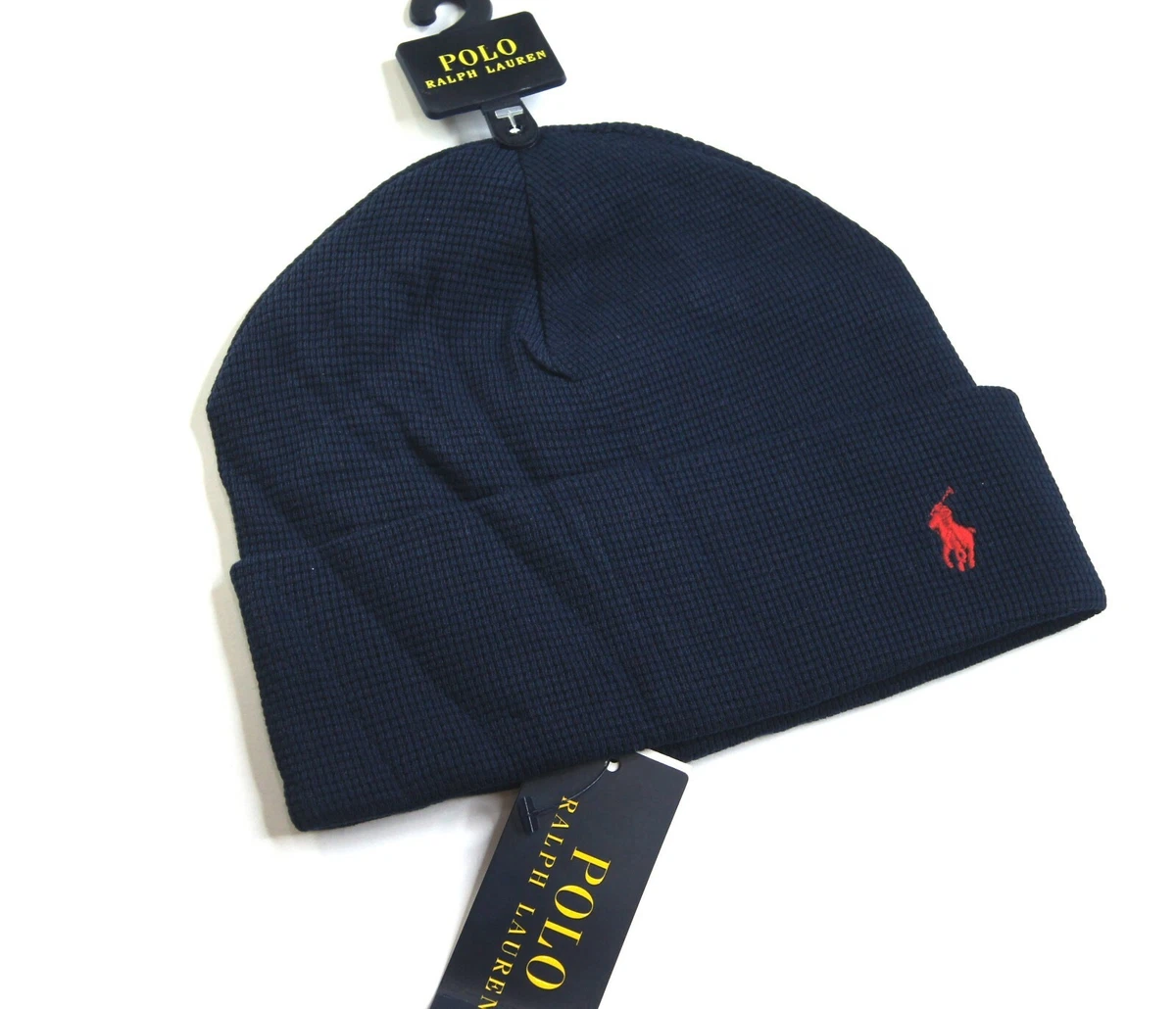 Navy blue polo clearance beanie