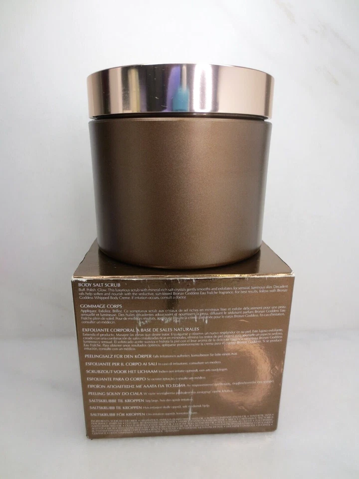 ESTEE LAUDER BRONZE GODDESS BODY SALT SCRUB 15.5 OZ BOXED *SEE DETAILS* - Image 3 of 3