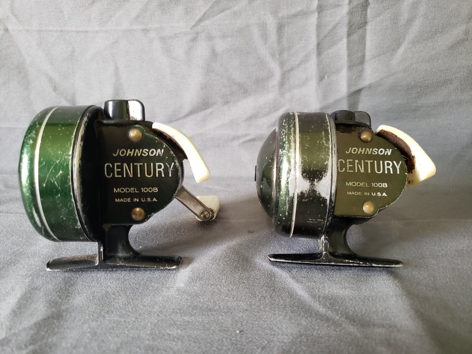 Lot of 2 Johnson Century Fishing Reels, 100B eBay