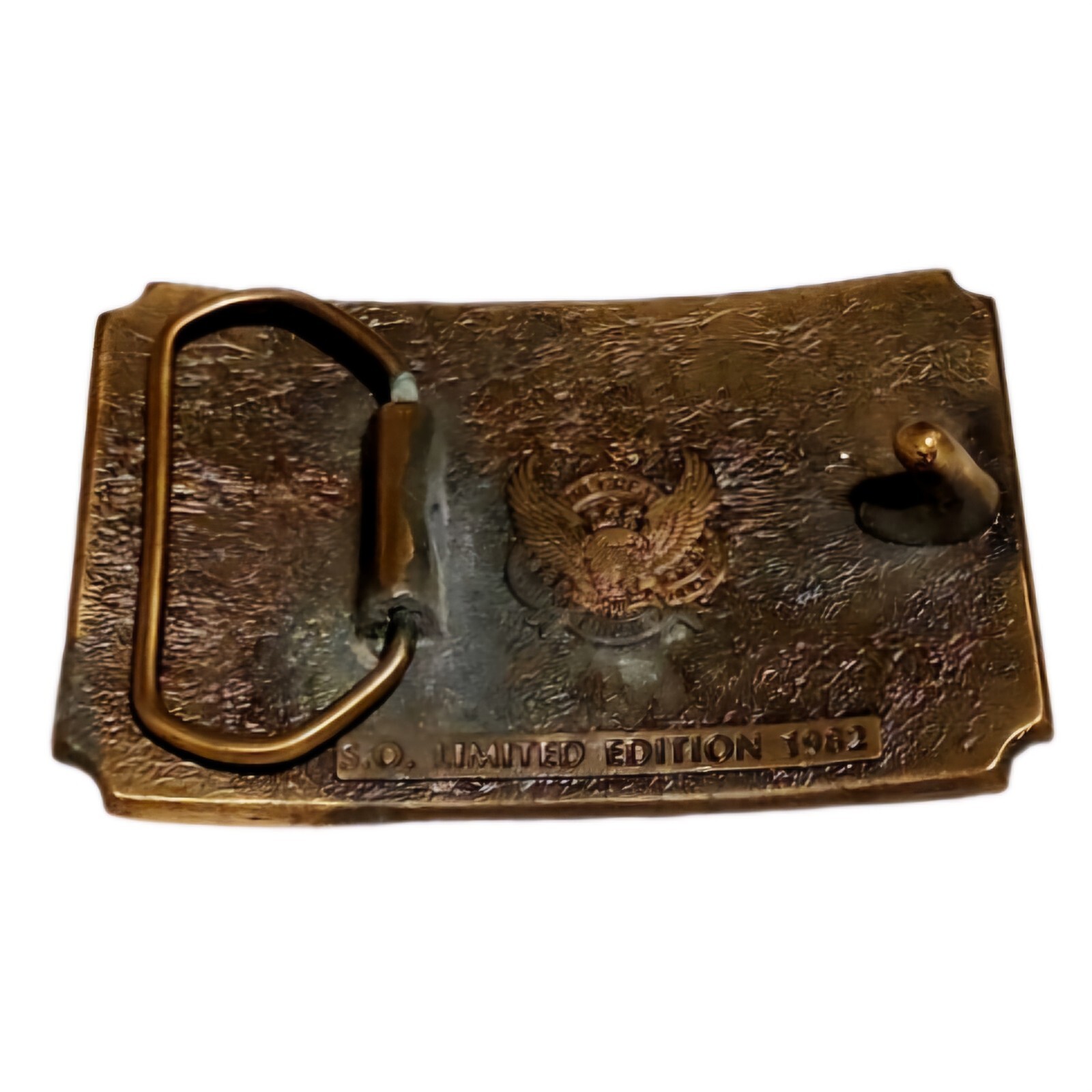 Vintage Southern Outdoors Magizine Belt Buckle Bronze Gold Rare | eBay