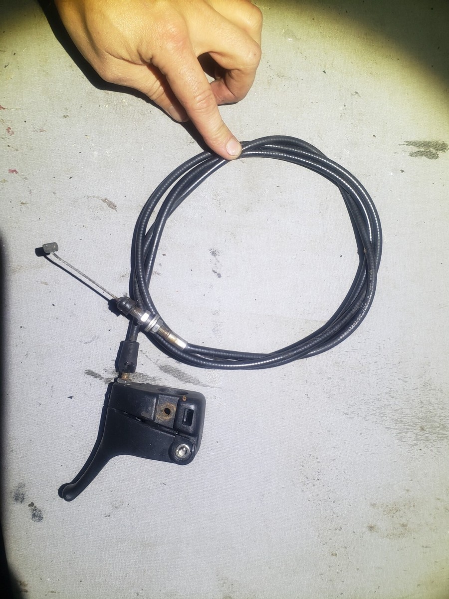 Yamaha GP1200 non pv Jet Ski 65U THUMB THROTTLE LEVEL WITH CABLE