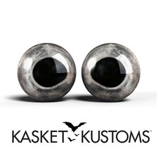 Glass Fish Eyes - PIXEL FREE - Realistic Animal Taxidermy 2pc Set