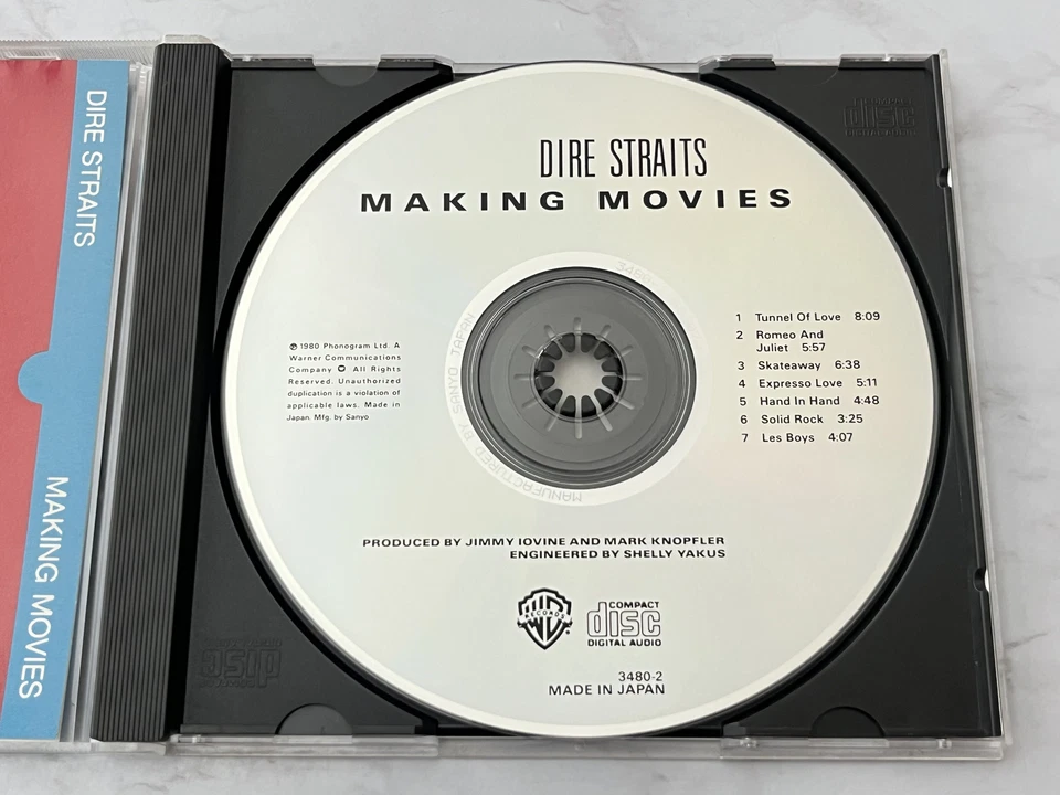 Dire Straits Making Movies CD TARGET ERA! JAPAN Warner 3480-2 Mark Knopfler RARE - Image 2 of 4