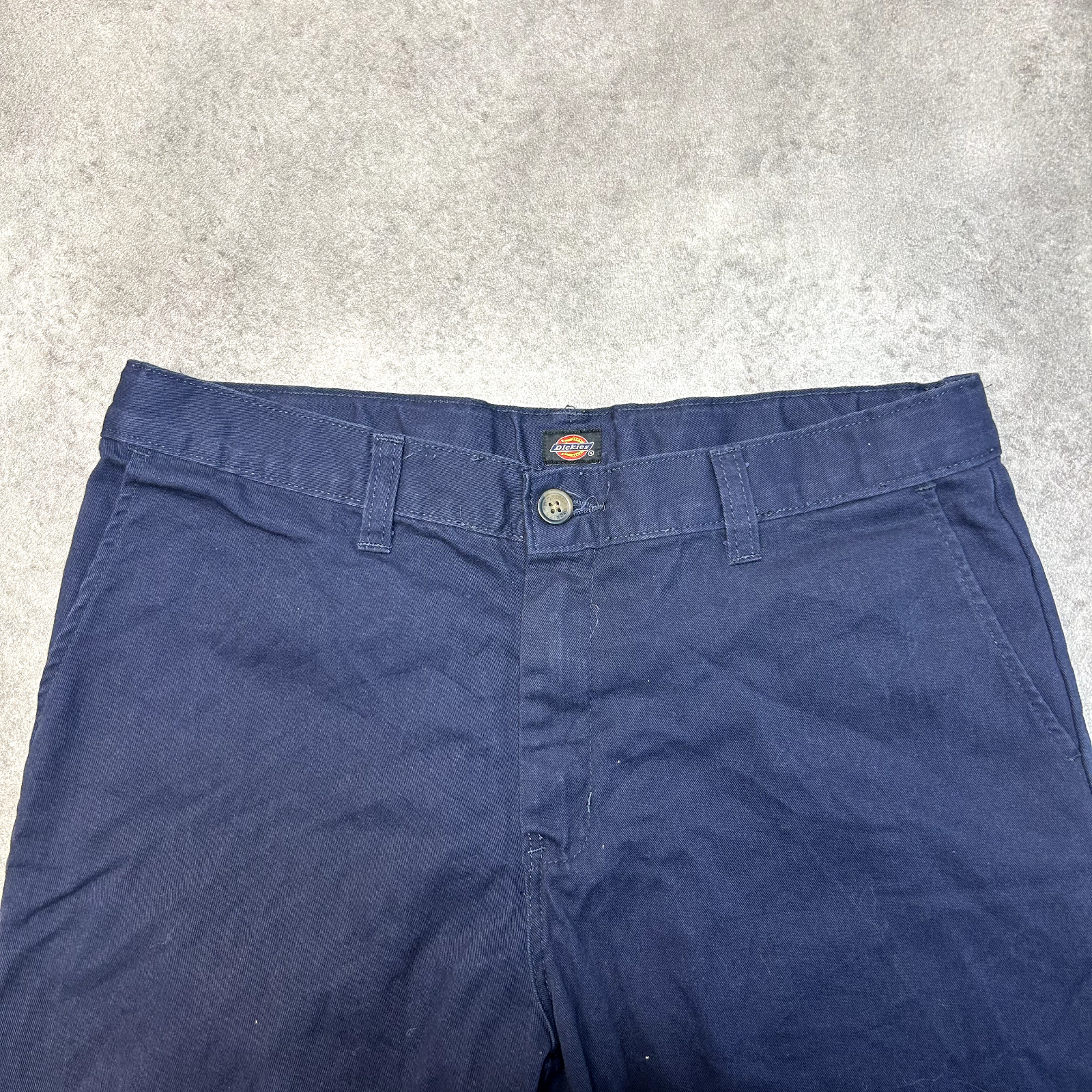 Dickies Carpenter Trousers Mens 30" Orignial Fit Workwear Canvas Pants, Navy image 3