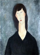 Decoration Poster.Home room art.Interior design.Modigliani portrait woman.7281
