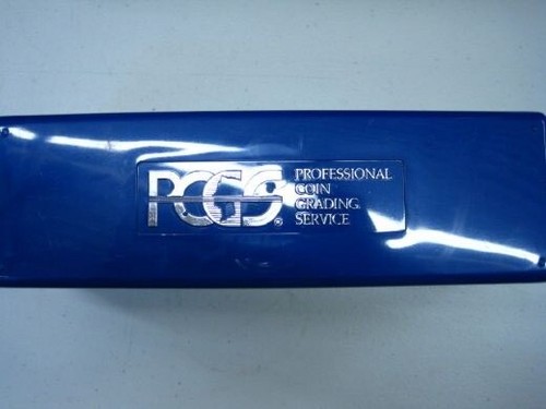 PCGS Graded Coin Black Storage Lidded BOX LOT OF 5 EMPTY BOXES For Slabbed Coins