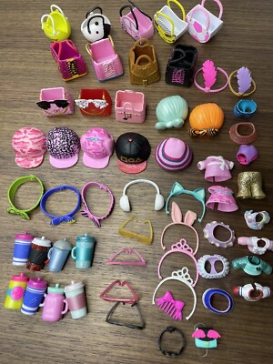 LOL Doll Replacement Items- Hats, Bags, Bottles, Clothes And Other Accessories