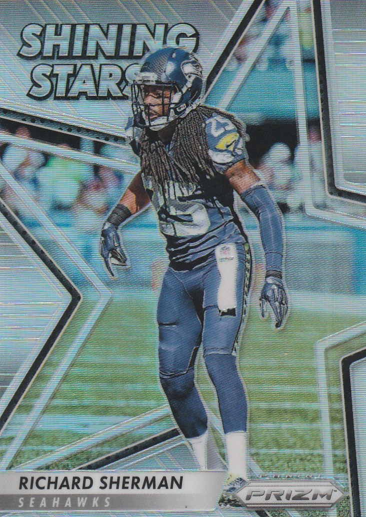 2016 PANINI PRIZM RICHARD SHERMAN CB SEATTLE #14 SHINING STARS PRIZM SP