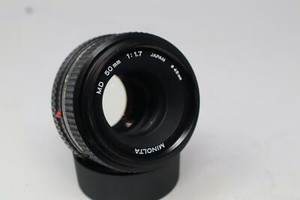 Japan Vintage Minolta MD 50mm f/1:1.7 Lens for MINOLTA MD Mount Cameras NICE