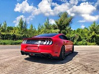 Maxton Design Seitenschweller Ansatz (Paar) Passend FüR Ford Mustang Mk. 6 Fl Sc