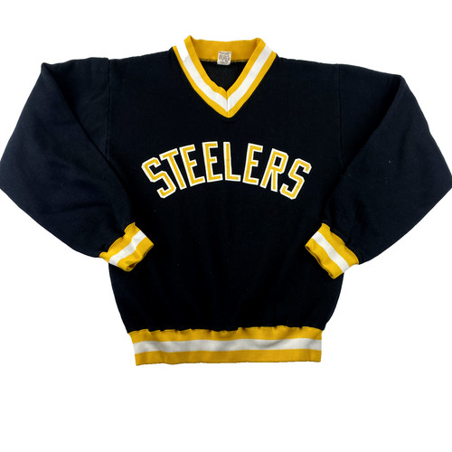 Russell Vintage Steelers Mens Sweatshirt Small 1970s Pittsburgh Player
