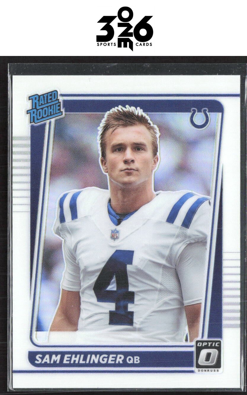 Sam Ehlinger 2021 Donruss Optic Holo Variation #246 RC