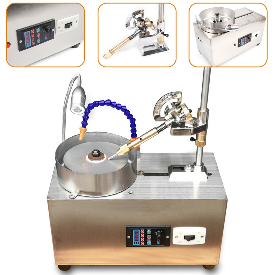 Gem Faceting Machine Gemstone Grinding Jewelry Lapidary Cutting