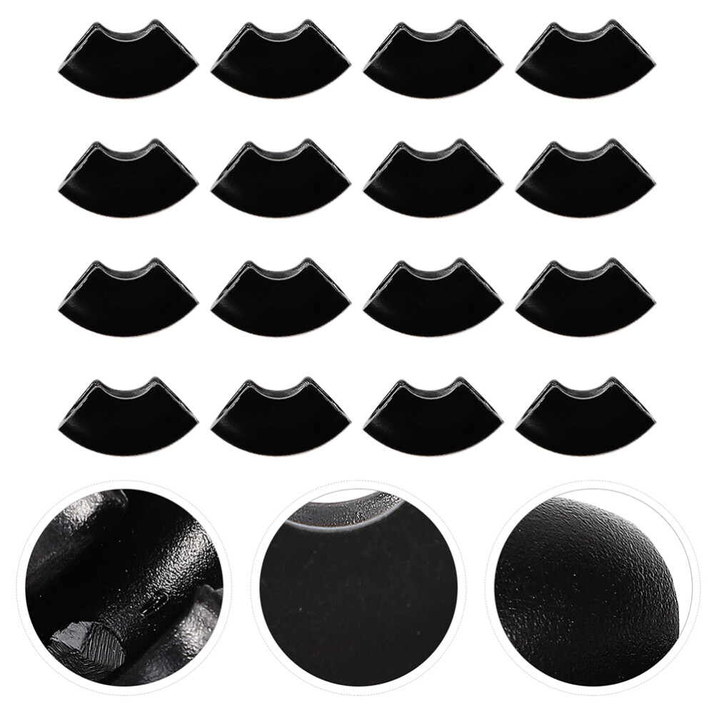 24 Pcs Hairpin Chair Leg Floor Protectors Curved Feet Cover Home U-shaped Mat