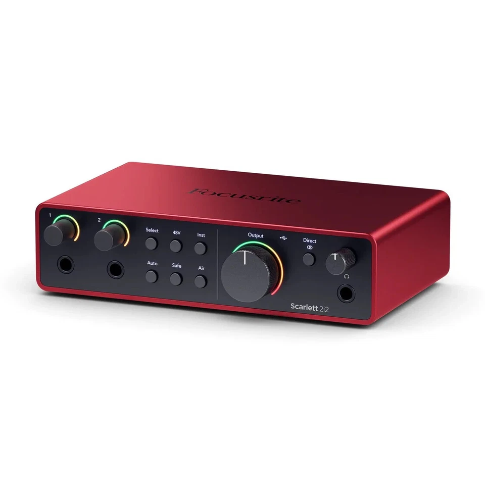 Focusrite Scarlett 2i2 2 x 2 Audio Interface, 4th Gen - Image 2 of 4