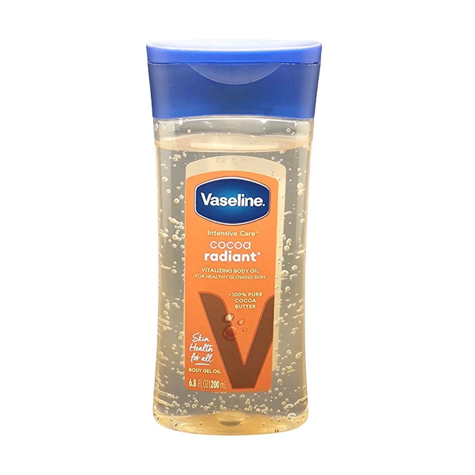 Vaseline Intensive Care Cocoa Radiant Body Gel Oil, 200 ml