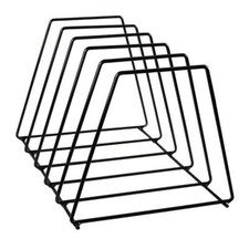 Tabletop Vinyl Disc LP Record Wire Rack Holder