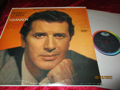 LP-Fraco Corelli-Sings ''Granada '' & Other Romantic Songs-Capitol Records-Stereo-