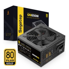 Segotep 650W Non-Modular Power Supply 80 Plus Gold ATX Gaming PC Case PSU