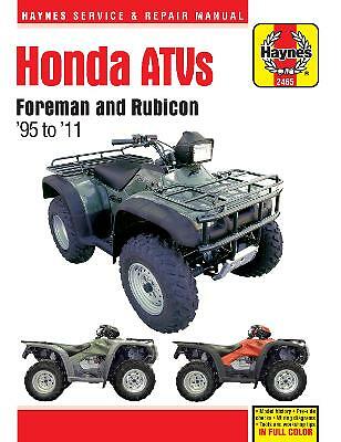Honda Foreman ATV (95 -11): 1995-2011 by Haynes Publishing (Paperback, 2015)