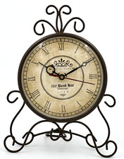 Bureau Horloges London 1749 Réplica Table Montre Style Rétro Étagère Cadeau Idée